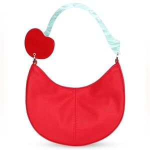Edie Parker Fruit Slice Bag - Cherry Red